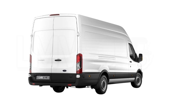 Extra Large Van for a move in London - Back View