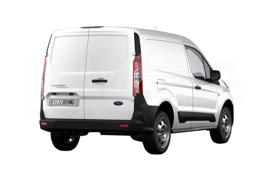 Small Van for a move in London - Back View
