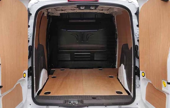 Small Van for a move in London - Inside View